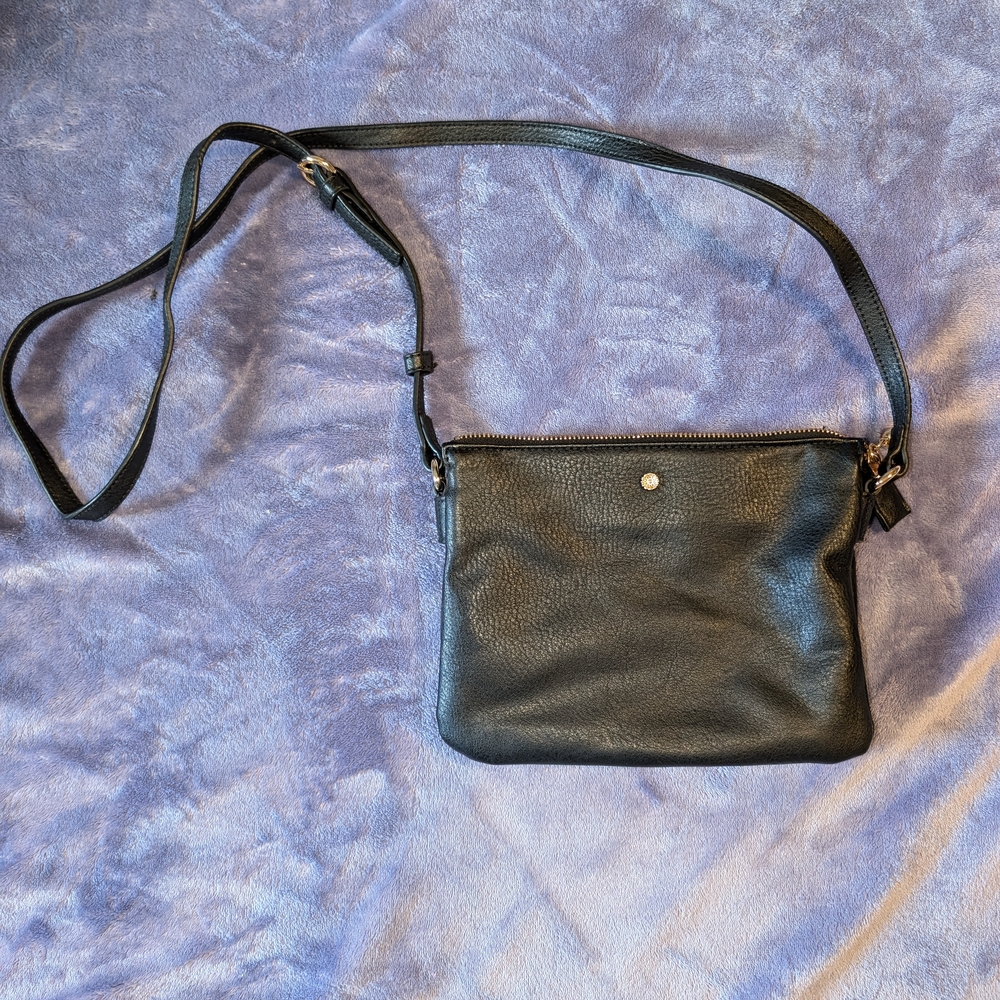 LC Lauren Conrad black crossbody purse